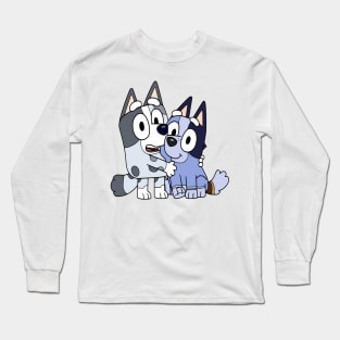 Bluey MUffin Design 6 Long Sleeve T-Shirt